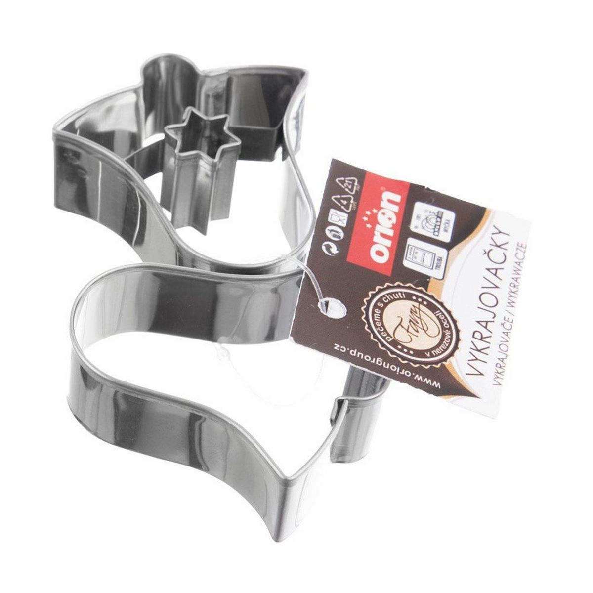 AUSSTECHFORM-SET Glocken 2-teilig Silber - Silberfarben, Metall (3.8/1.5/4.6cm) - Orion 