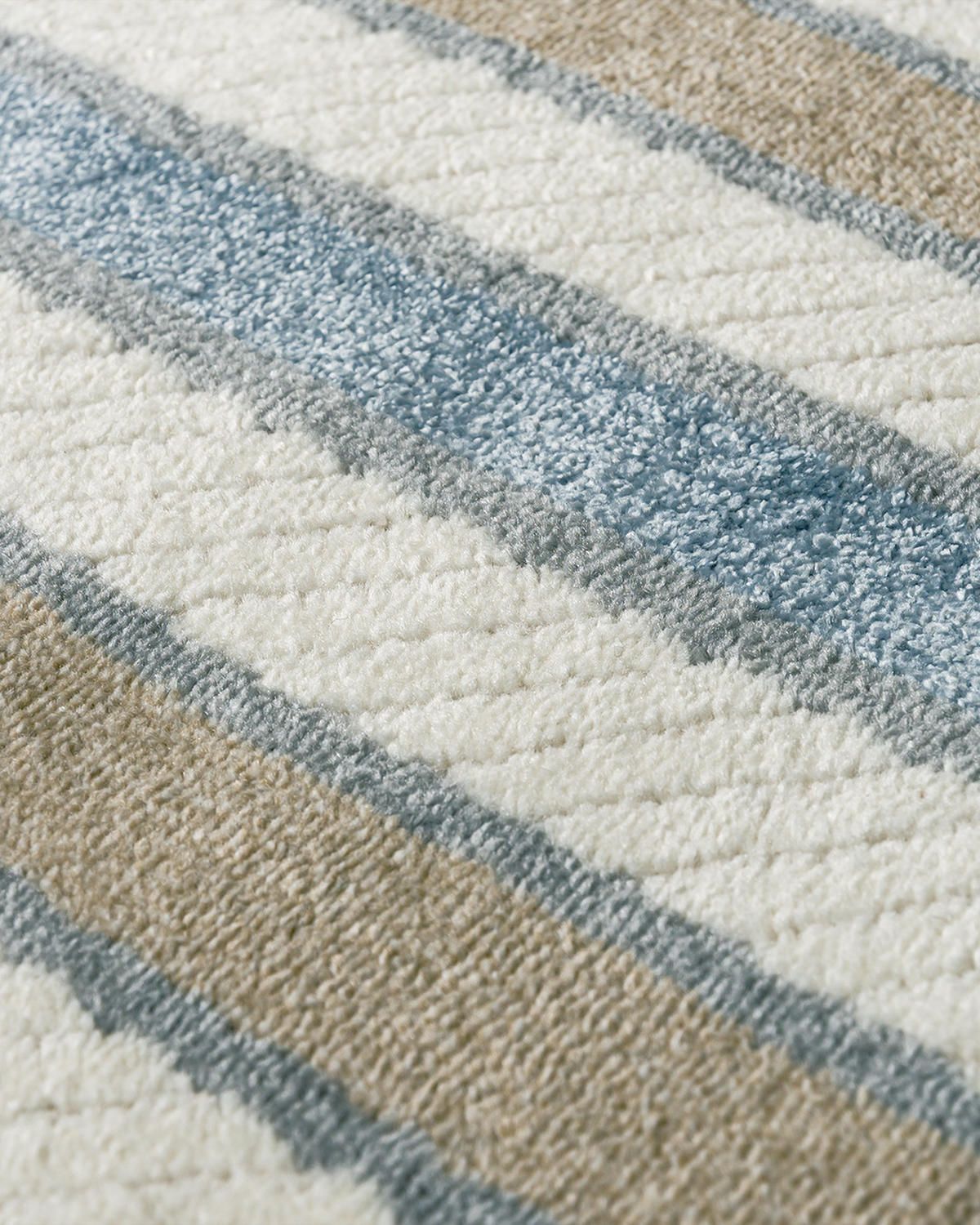 KINDERTEPPICH Alora Azul Mazovia 160x230cm Creme Blau Geometrisch Kurzflor - Multicolor, Textil (160/230cm) - Mazovia
