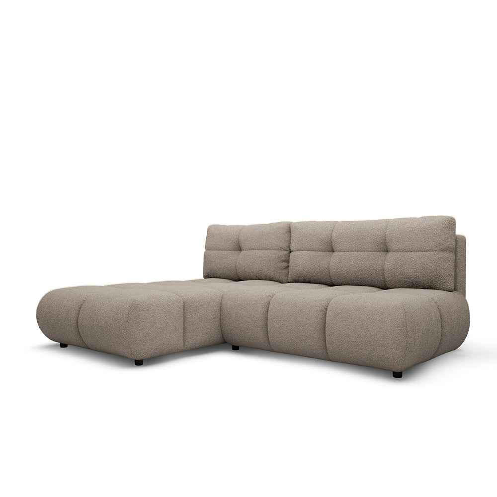 ECKSOFA Milorya Multicolor - Multicolor, Textil (230/90/170cm) - Pillovely