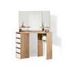 ECKSCHMINKTISCH Enna Goldkraft Eiche 110 cm - Honigeiche, Holzwerkstoff (110/141.5/54cm) - Livinity®
