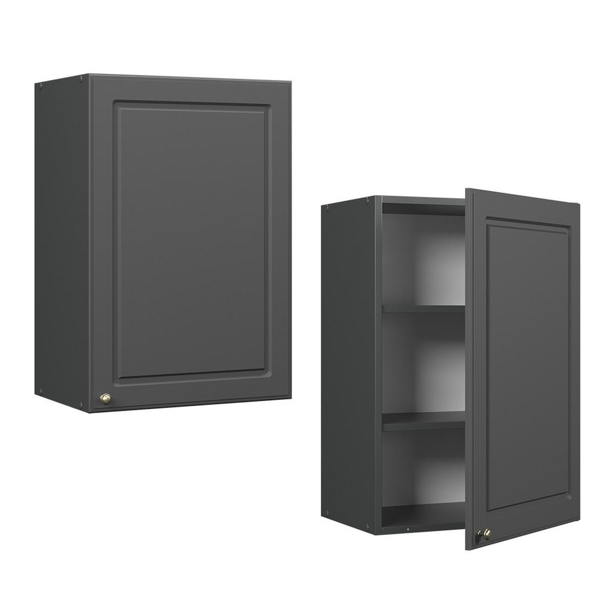 VĚŠÁK NA STĚNU Fame-Line Anthrazit-Gold Landhaus - antracitová, kompozitní dřevo (50/72/34.1cm) - Vicco