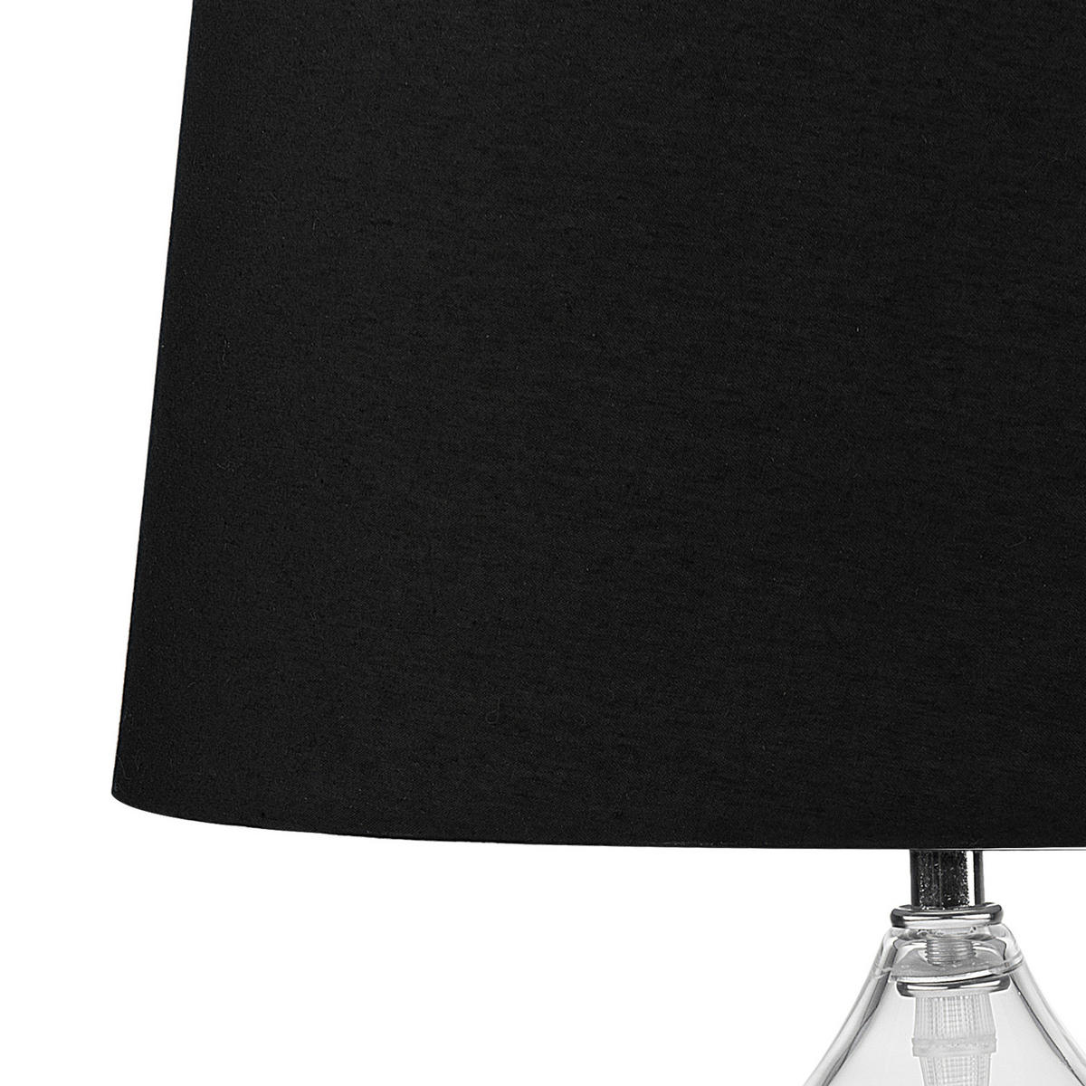 TISCHLAMPE Osum 30/30/45 cm - Transparent, Glas (30/30/45cm) - Beliani