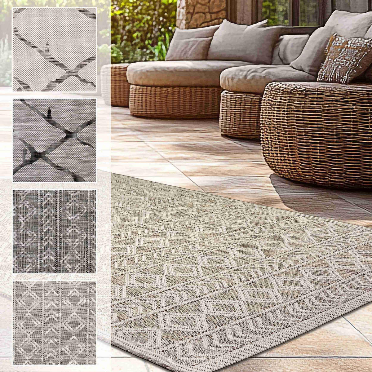 KURZFLORTEPPICH SYDNEY - Beige, Textil (80/200cm) - Astra