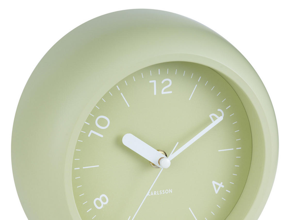 WANDUHR Slope Ø20 cm - Grün, Kunststoff (20/6.7/20cm) - Karlsson