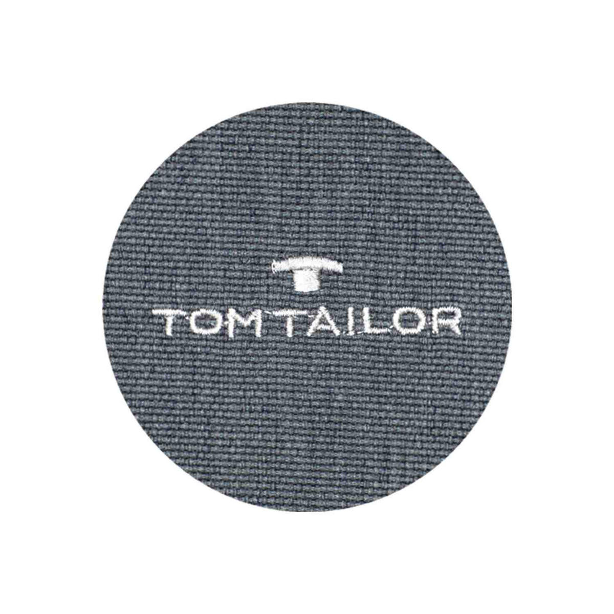 BLICKDICHTER ÖSENVORHANG Dove Signature - Anthrazit, Textil (140/0.5/245cm) - Tom Tailor