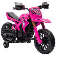 KINDERMOTORRAD, Rosa, Kunststoff, Metall - Rosa, Kunststoff (105/57/62cm) - AIYAPLAY