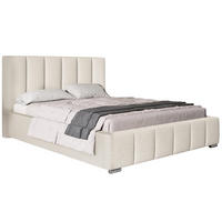 BETT Creme BEN 1 180x200 cm - Beige, Textil (180/200cm) - Sepro Meble