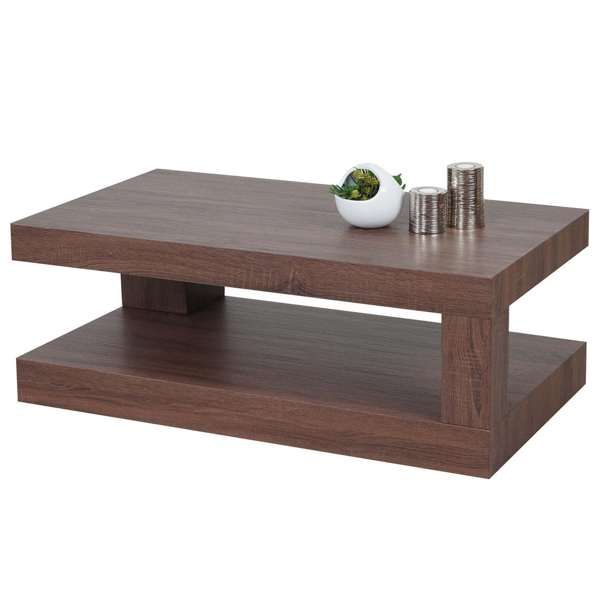 COUCHTISCH rechteck Eiche Dekor - Eichefarben, Holzwerkstoff (60/110/40cm) - MCW