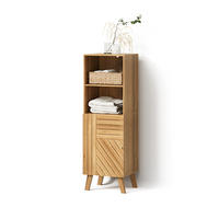 MIDI OMARICA Olona, Bambus, 40 x 124 cm - naravne barve, leseni material (40/124/36cm) - Livinity®