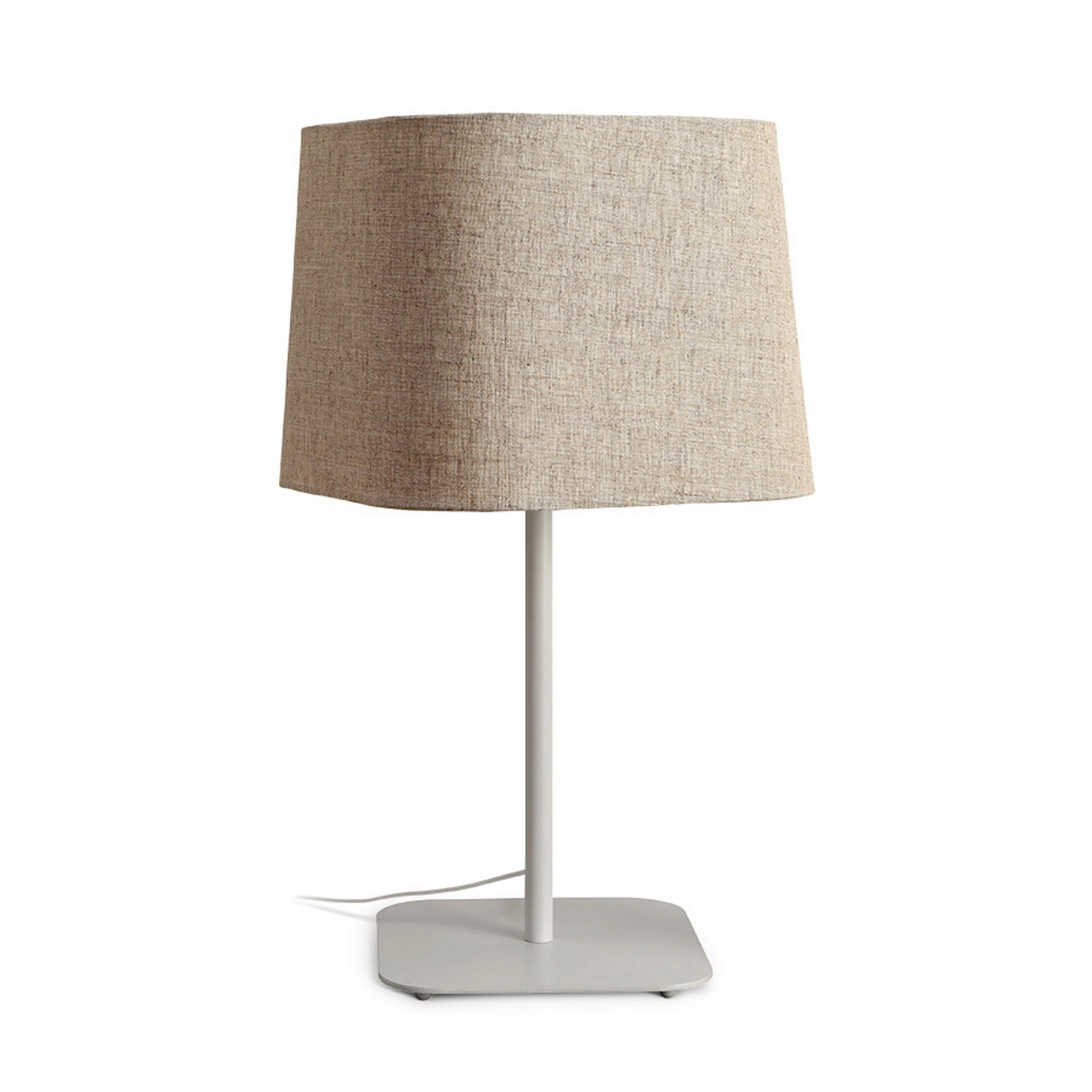 TISCHLEUCHTE PERTH beige/weiß 11 W - Weiß, Metall (26/26/46.5cm) - Rendl