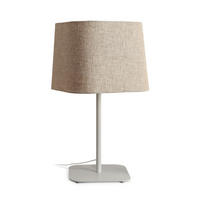 TISCHLEUCHTE PERTH beige/weiß 11 W - Weiß, Metall (26/26/46.5cm) - Rendl