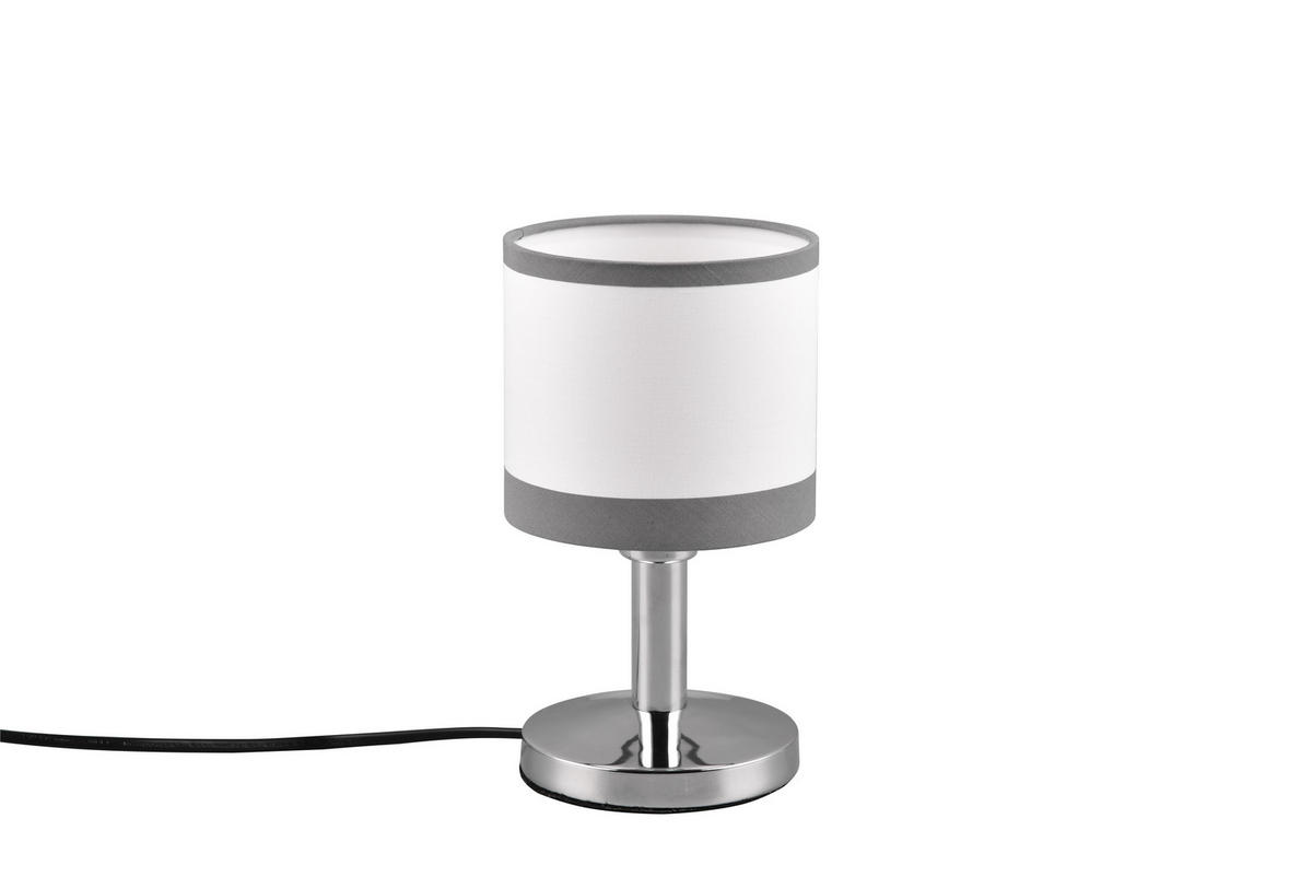 TISCHLAMPE DAVOS - Grau - 12/12/22.5 cm - Grau, Metall (12/12/22.5cm) - Trio Leuchten