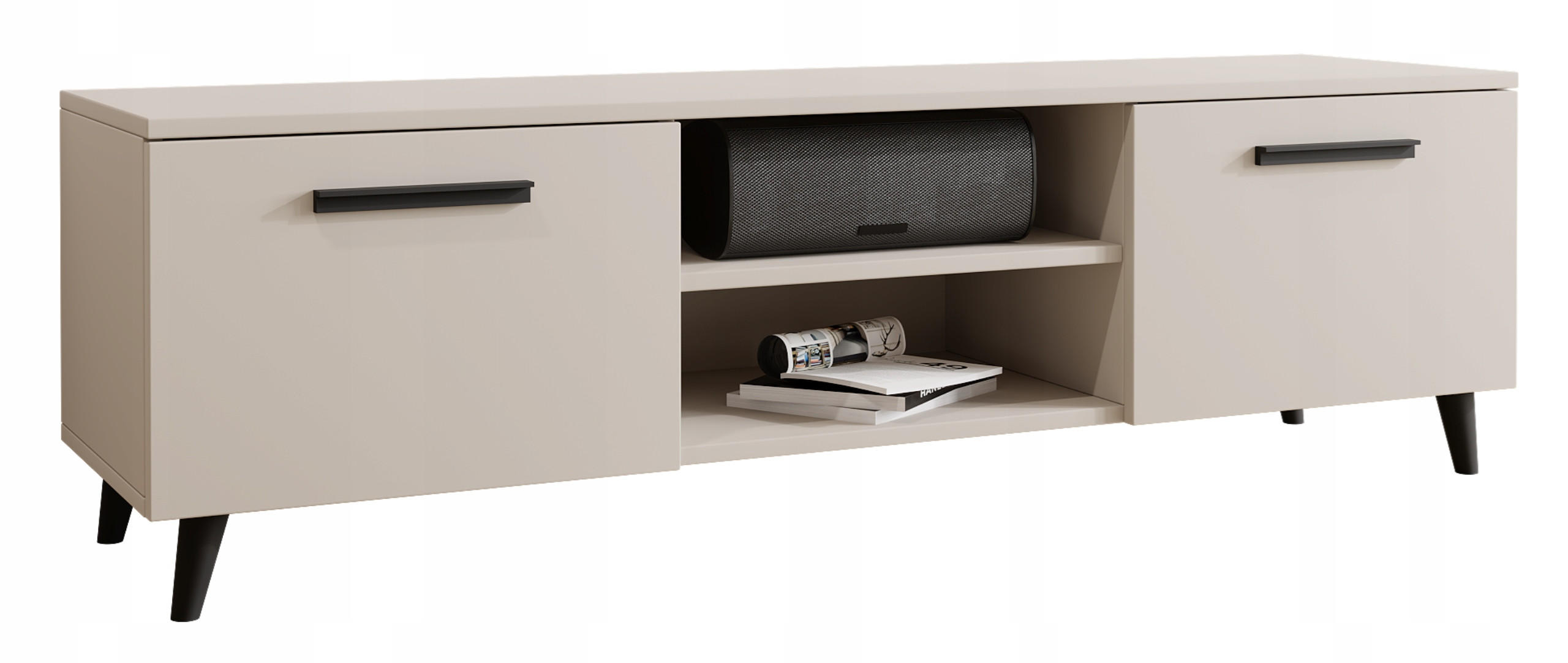 FERNSEHKOMMODE Bergen Kaschmir 150/40/47 cm - Kaschmir, Holzwerkstoff (150/47/40cm) - Matkam Möbel