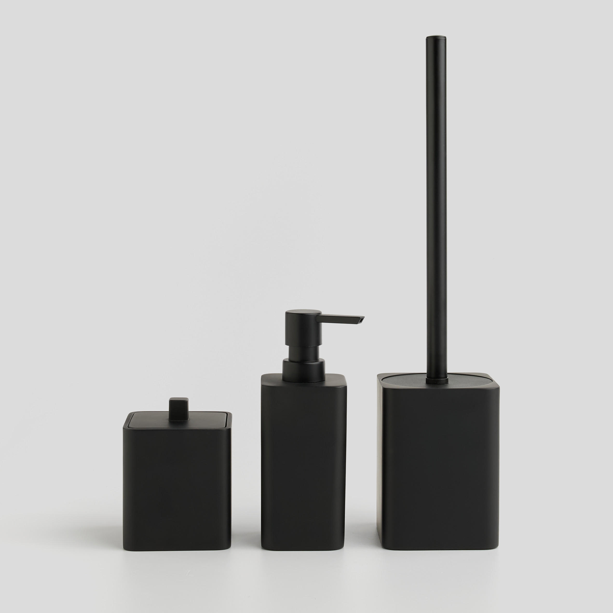 BADSPENDER Neros - Schwarz, Kunststoff (6.5/17.5/6.5cm) - home&you
