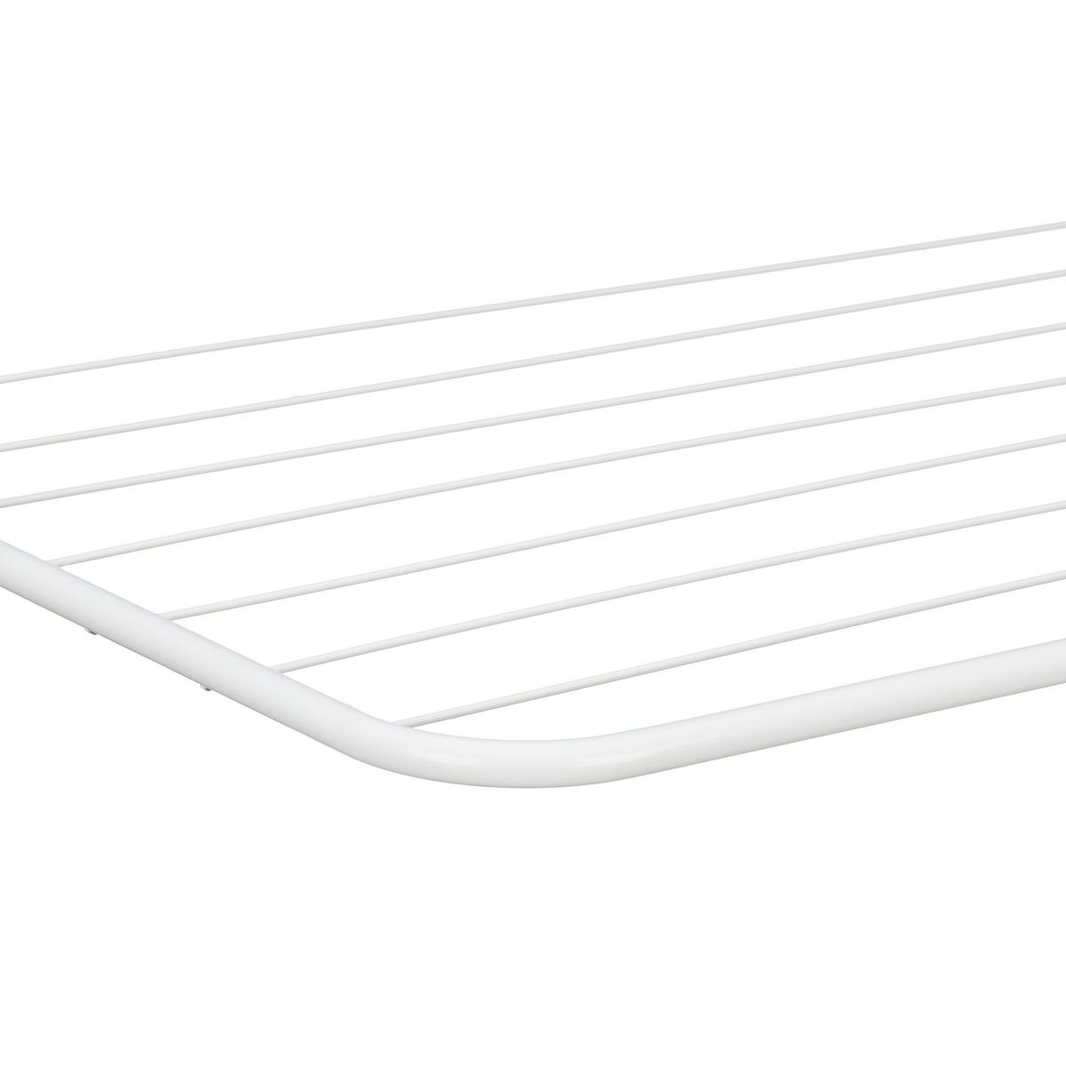 ZÁVESNÝ sušič - biela, kov/plast (63/15/67cm) - Relaxdays