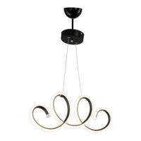 HÄNGELEUCHTE Durham - Schwarz, Metall (51/51/67cm) - lux.pro