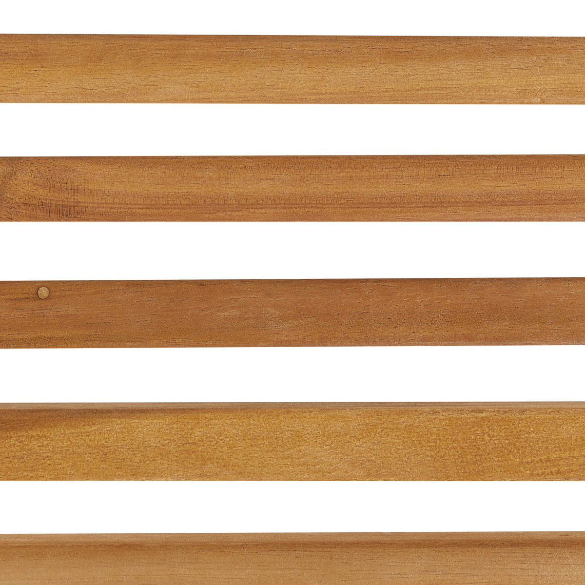 GARTENTISCH Akazienholz hellbraun 180/90 cm Sulzano - Hellbraun, Holz (90/180/75cm) - Beliani