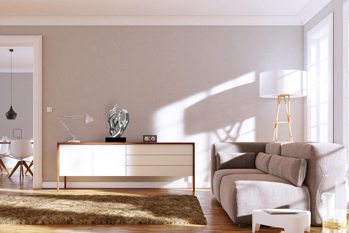 SKULPTUR Silber 21/41 cm - Silberfarben, Stein (4.85/41/21cm) - KUNSTLOFT