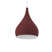 HÄNGELEUCHTE - Samtahornfarben, Metall (25/25/120cm) - Lumicom