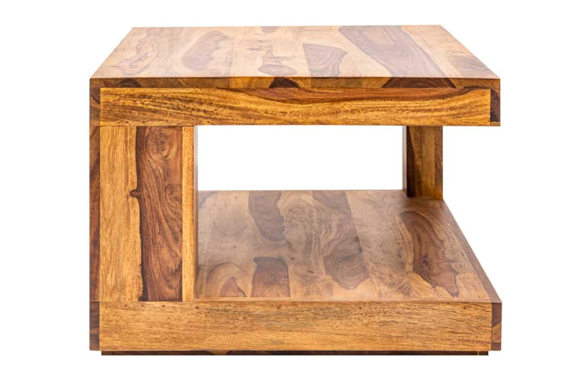 COUCHTISCH GIANT Sheesham rechteckig Natur 60cm - Braun, Holz (60/60/40cm) - riess-ambiente