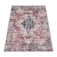 KURZFLORTEPPICH 60/100 cm Lyon 331 - Rot, Textil (60/100cm) - Paco Home