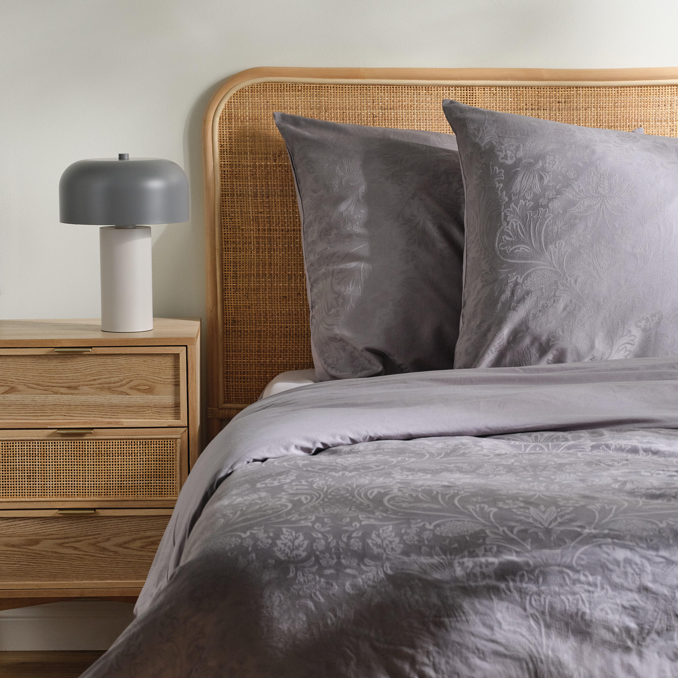 BETTWÄSCHE Diamir - Grau, Textil (160/200cm) - home&you