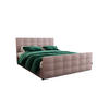BOXBETT KLEO 180x200, mit Matratze H3 und Topper, Cosmic 14 - Rosa, Holz/Kunststoff (180/200cm) - Bedante