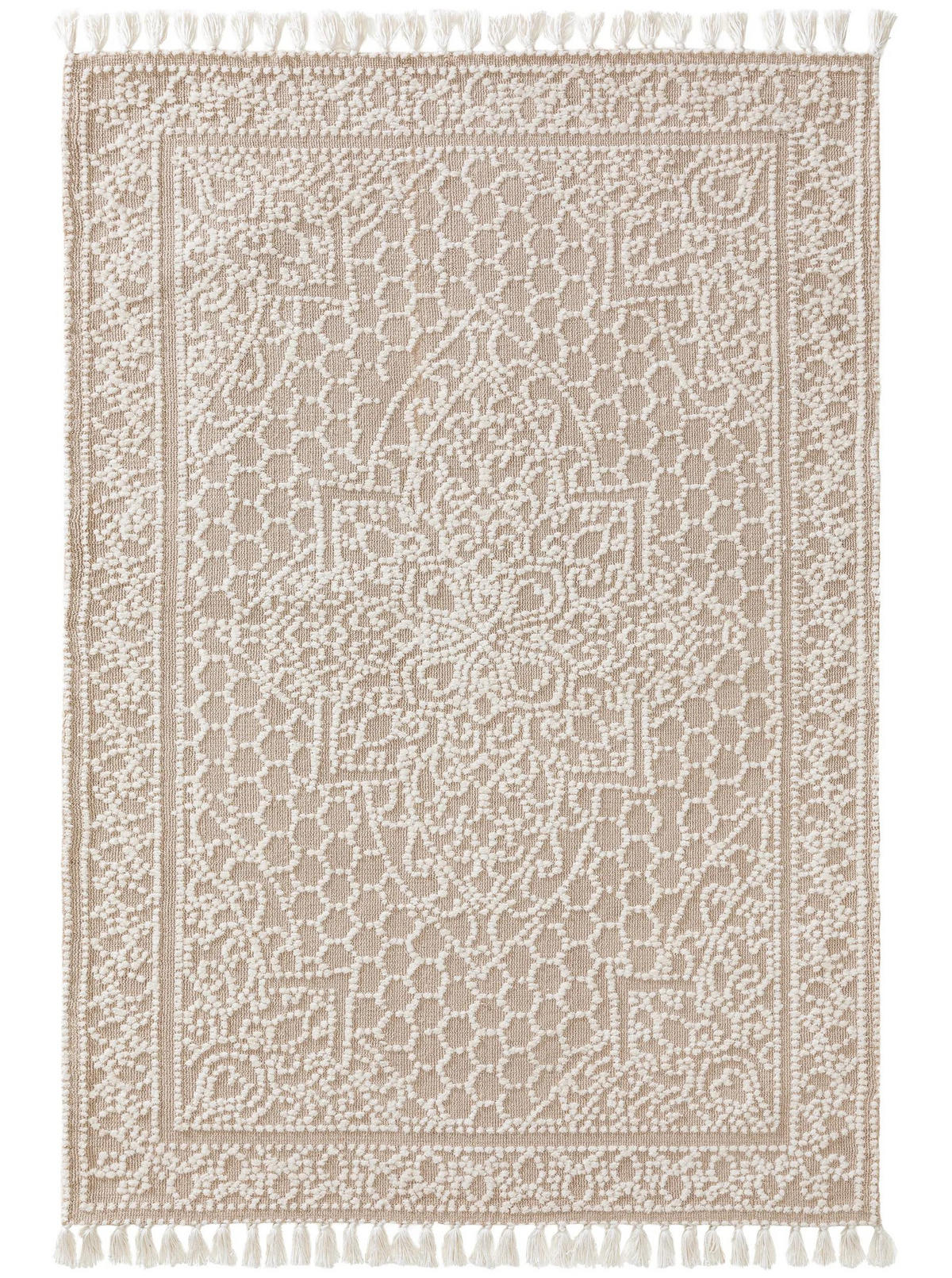 TEPPICH Elias Beige 200x300 cm - Beige, Textil (200/300cm) - benuta Nest