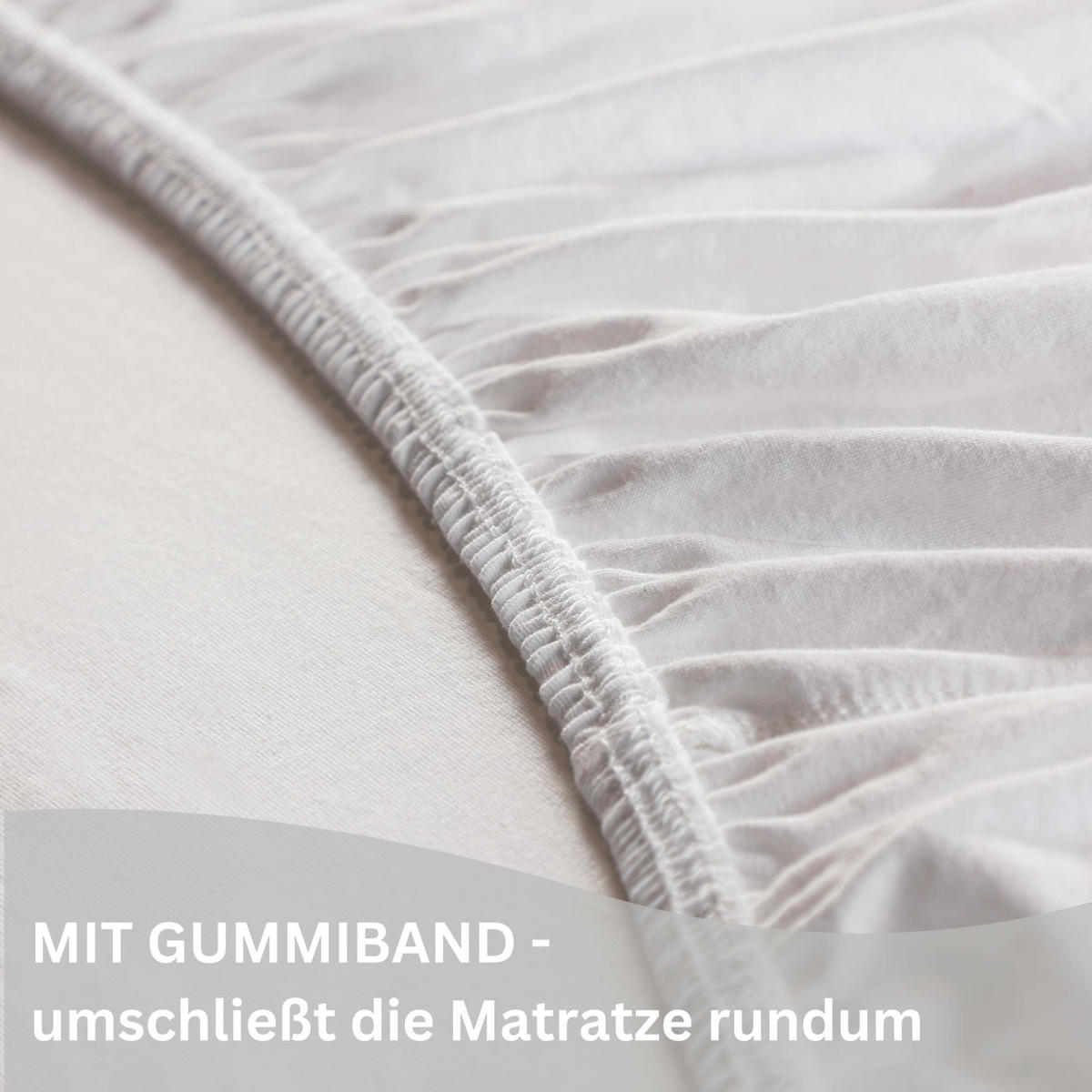 DETSKÉ napínacie prestieradlo BASIC - biela, textil (60/120cm) - Schöner Wohnen