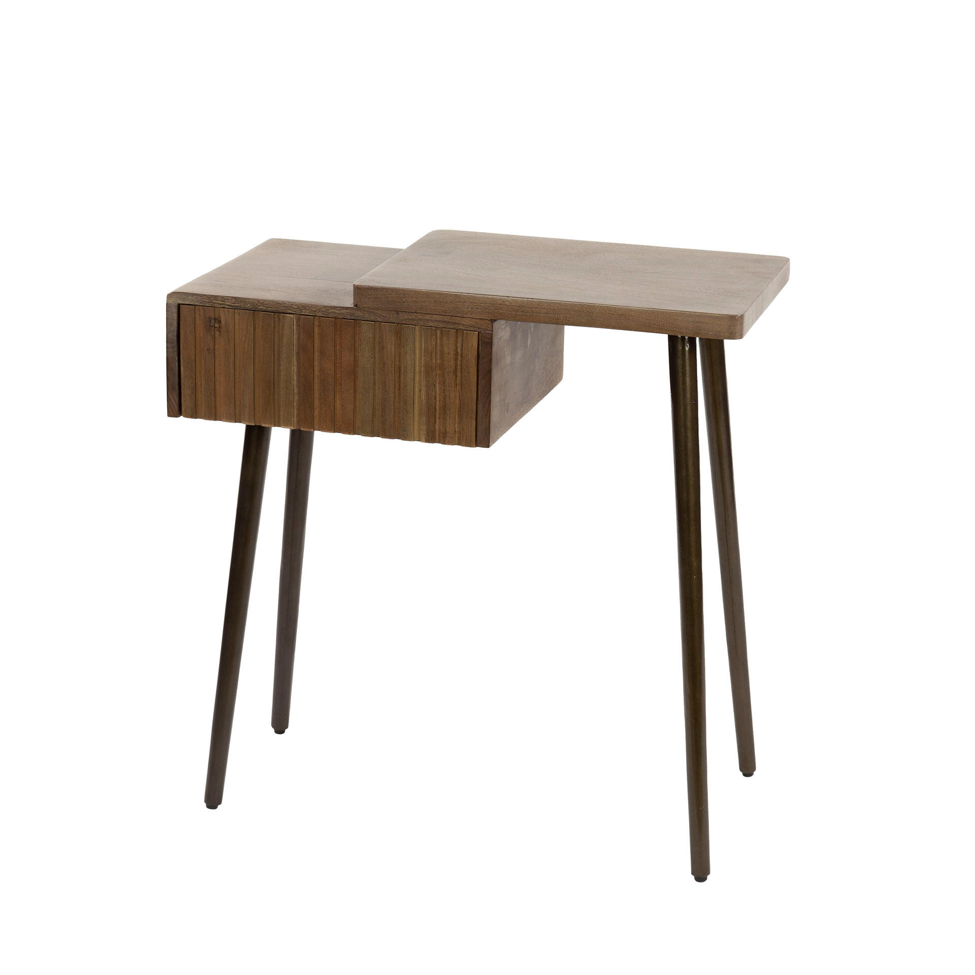 Hoyz Collection Nachttisch Braun 60x60x30 cm
