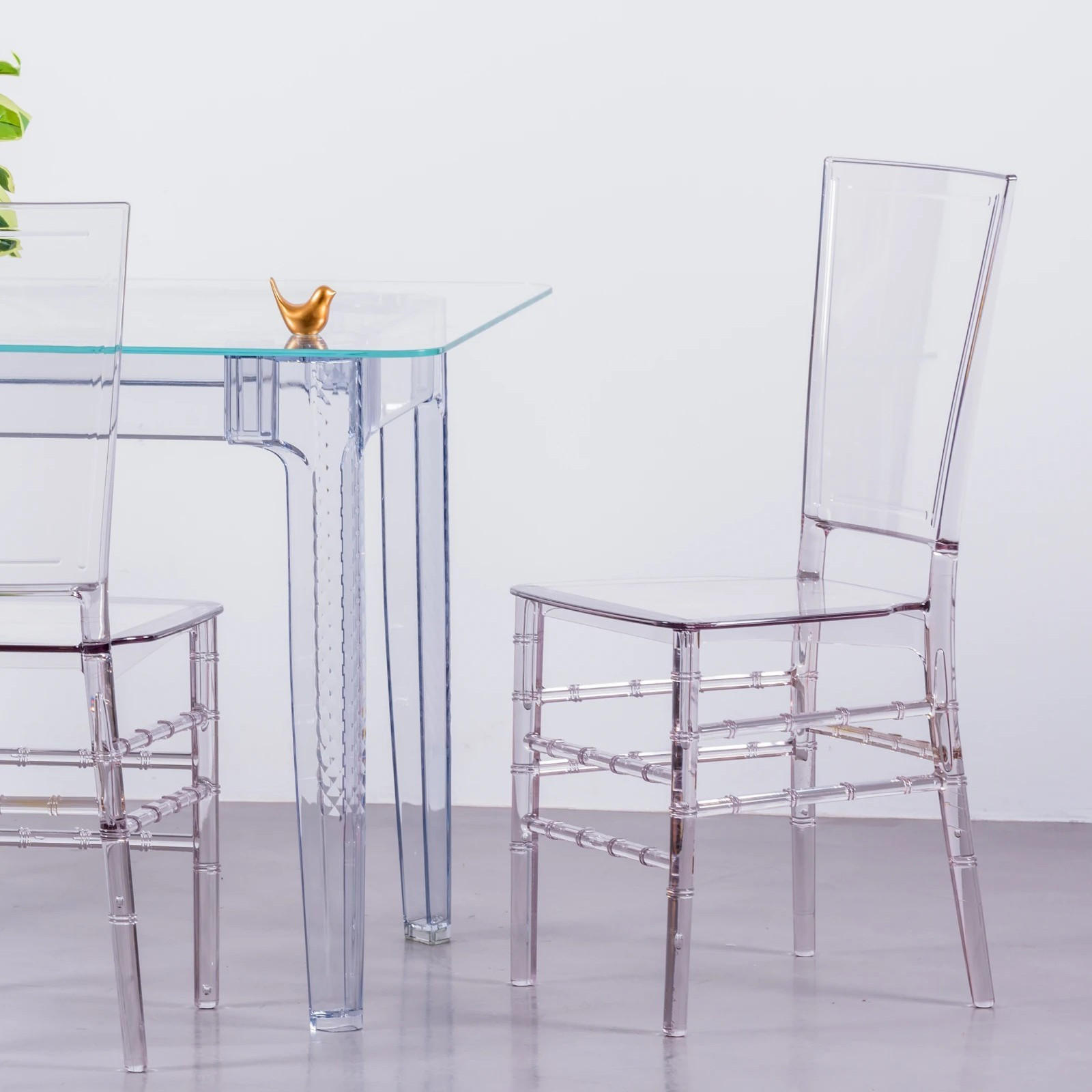 STUHL Kunststoff Transparent - Transparent, Kunststoff (39/90/41cm) - Nest Dream