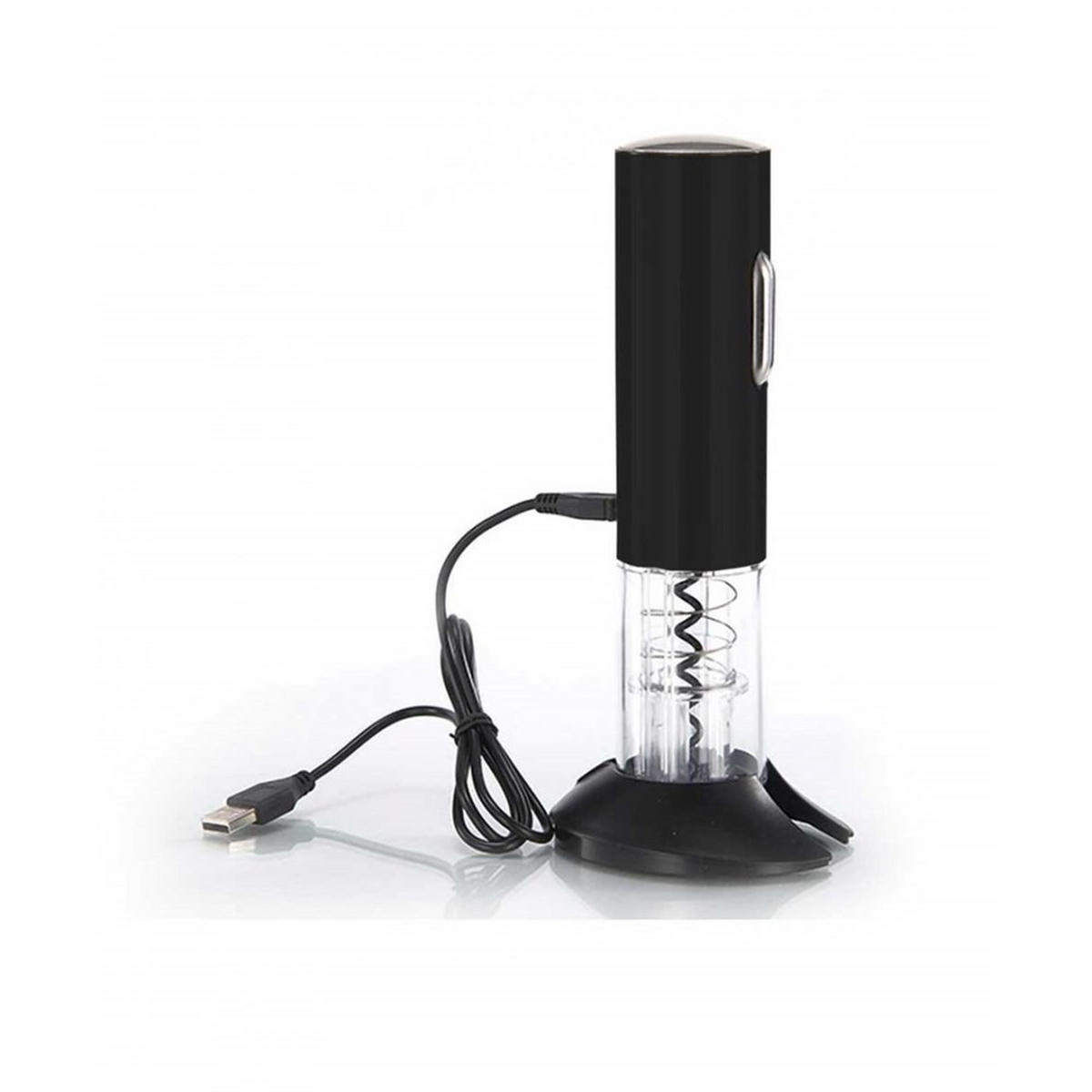 KORKENZIEHER elektrisch KH1590 - Schwarz, Metall (4.5cm) - Kinghoff 