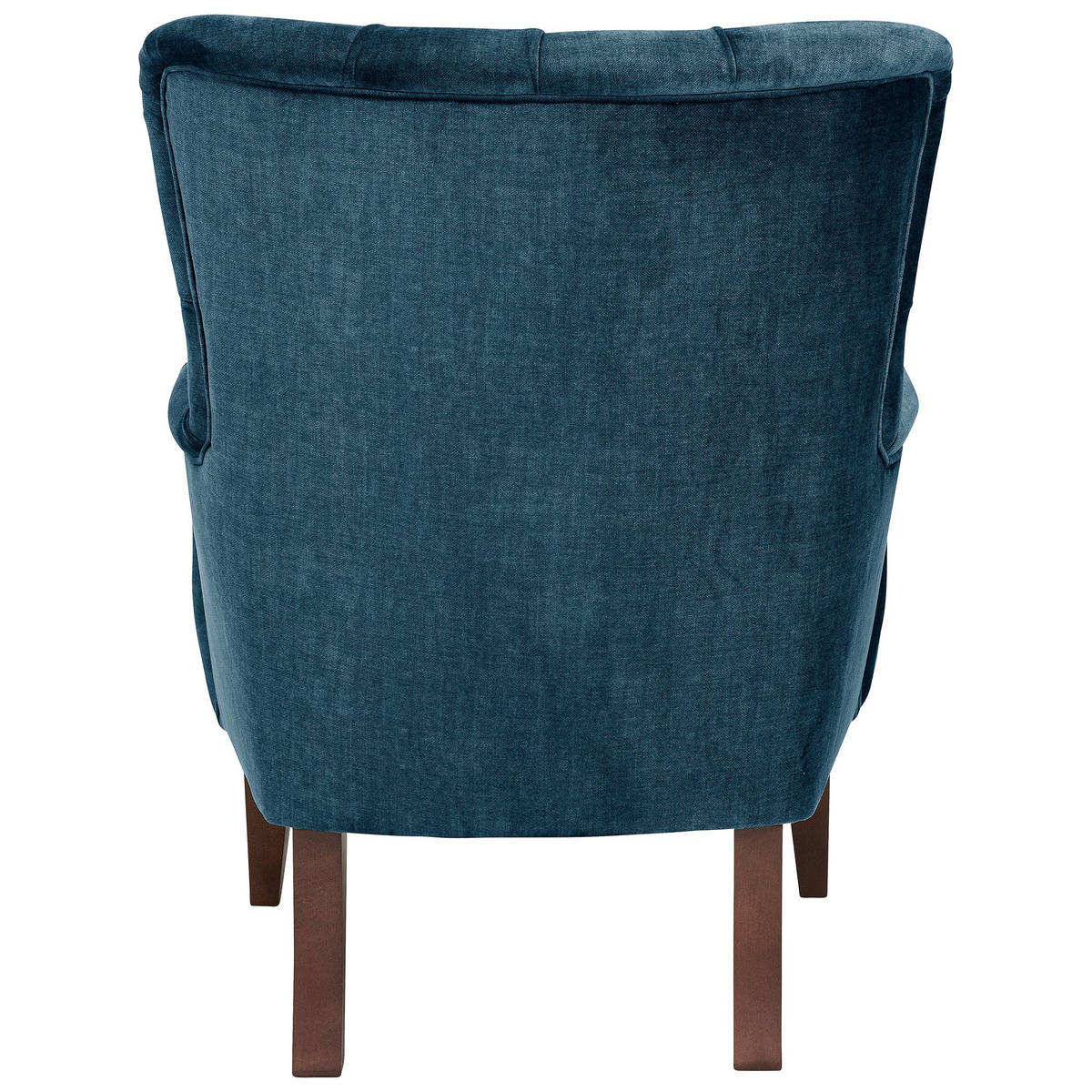 POLSTERSESSEL Kaiya Samtvelours dunkelblau - Dunkelblau, Kunststoff (71/97/82cm) - 58aufmkessel