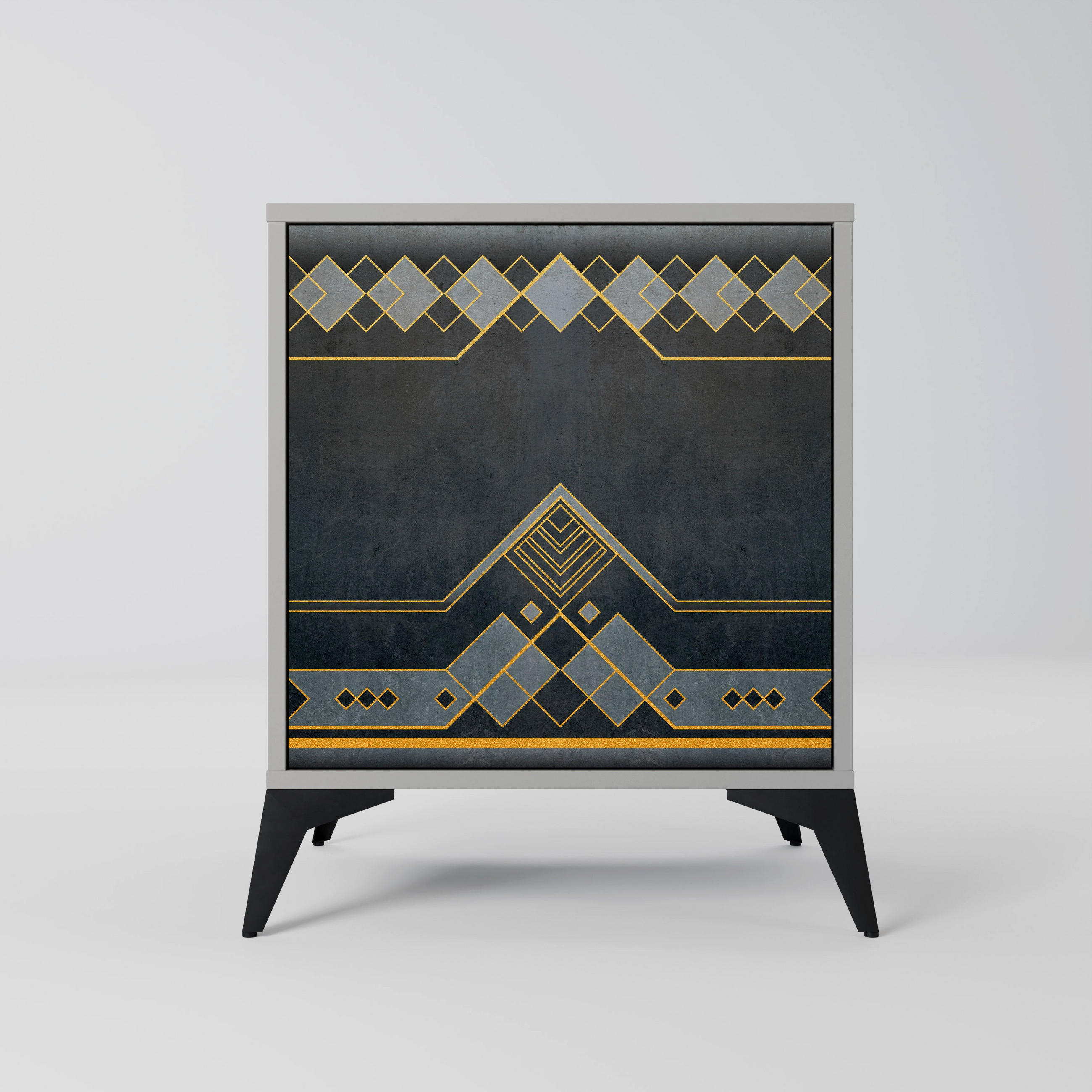 SpaceRebels Sideboard Grau 57.5x70.5x42 cm