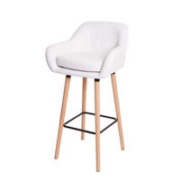 BARHOCKER Weiß 2er-Set - Weiß, Textil (53/99/45cm) - MCW