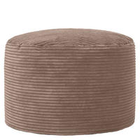SITZPOUF Rund Milano - Mokka, Textil (55/35/55cm) - icon