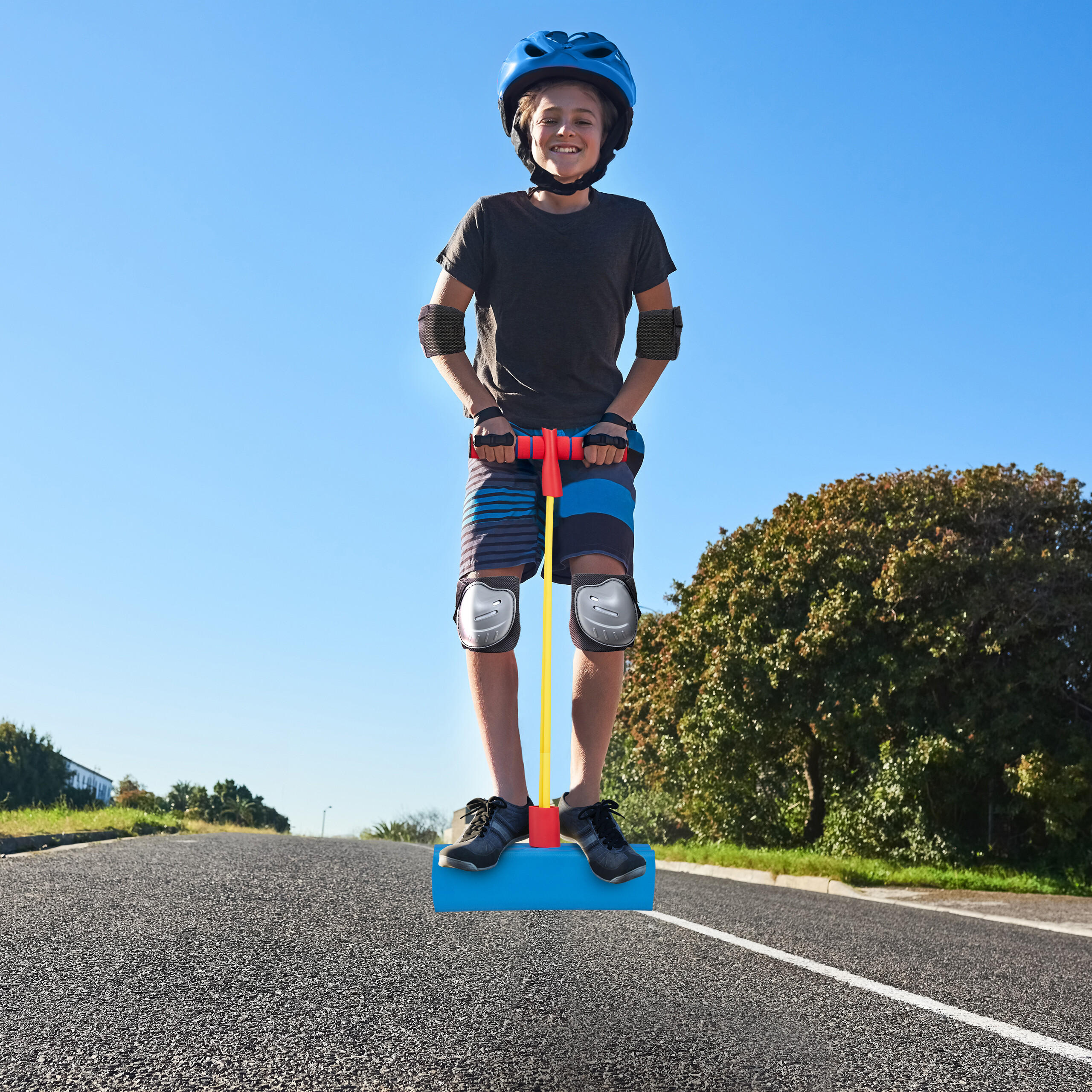 POGO-JUMPER - Multicolor, Kunststoff (22/10cm) - Relaxdays