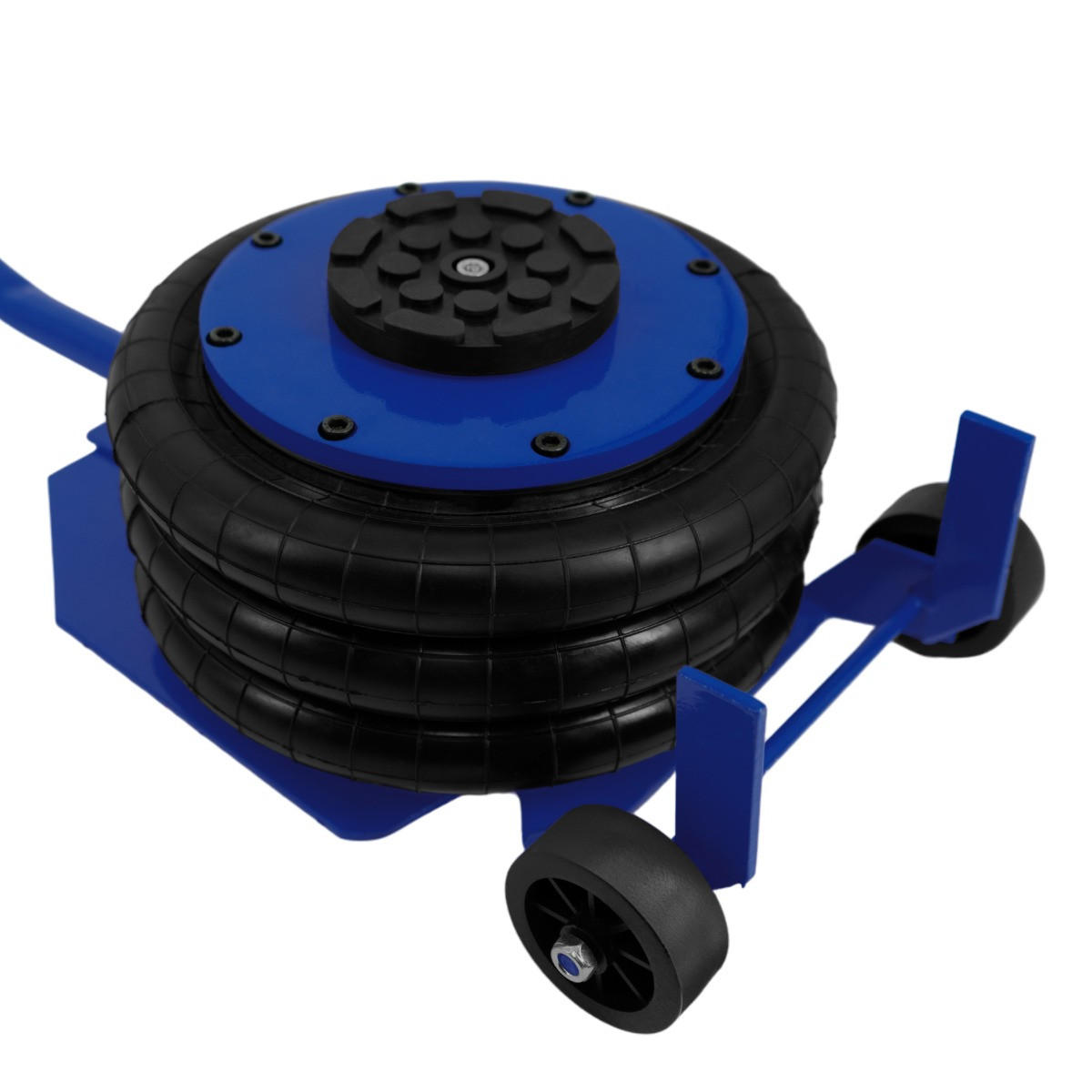 PNEUMATISCHER WAGENHEBER 3,5T mit Langem Hebelgriff - Blau, Metall (103/26/28cm) - Monstershop