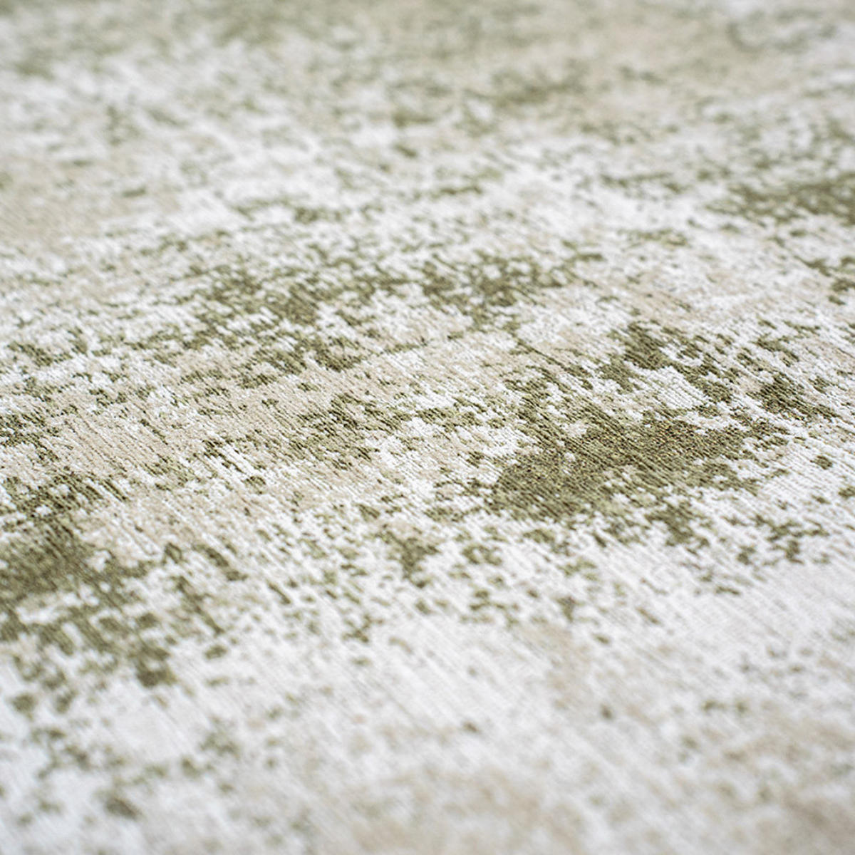 TEPPICH Uranus Mad Men Virgin Land 240/240 cm - Grün, Textil (240/240cm) - Louis De Poortere