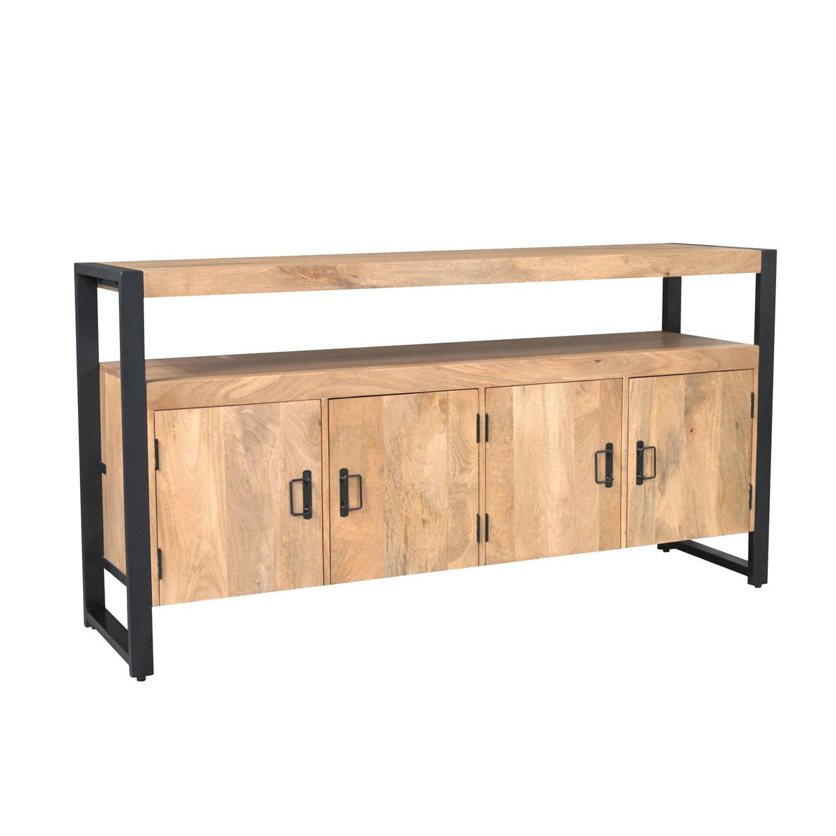 SIDEBOARD Britt Braun 45/175/90 cm - Braun, Holz (175/90/45cm) - Starfurn