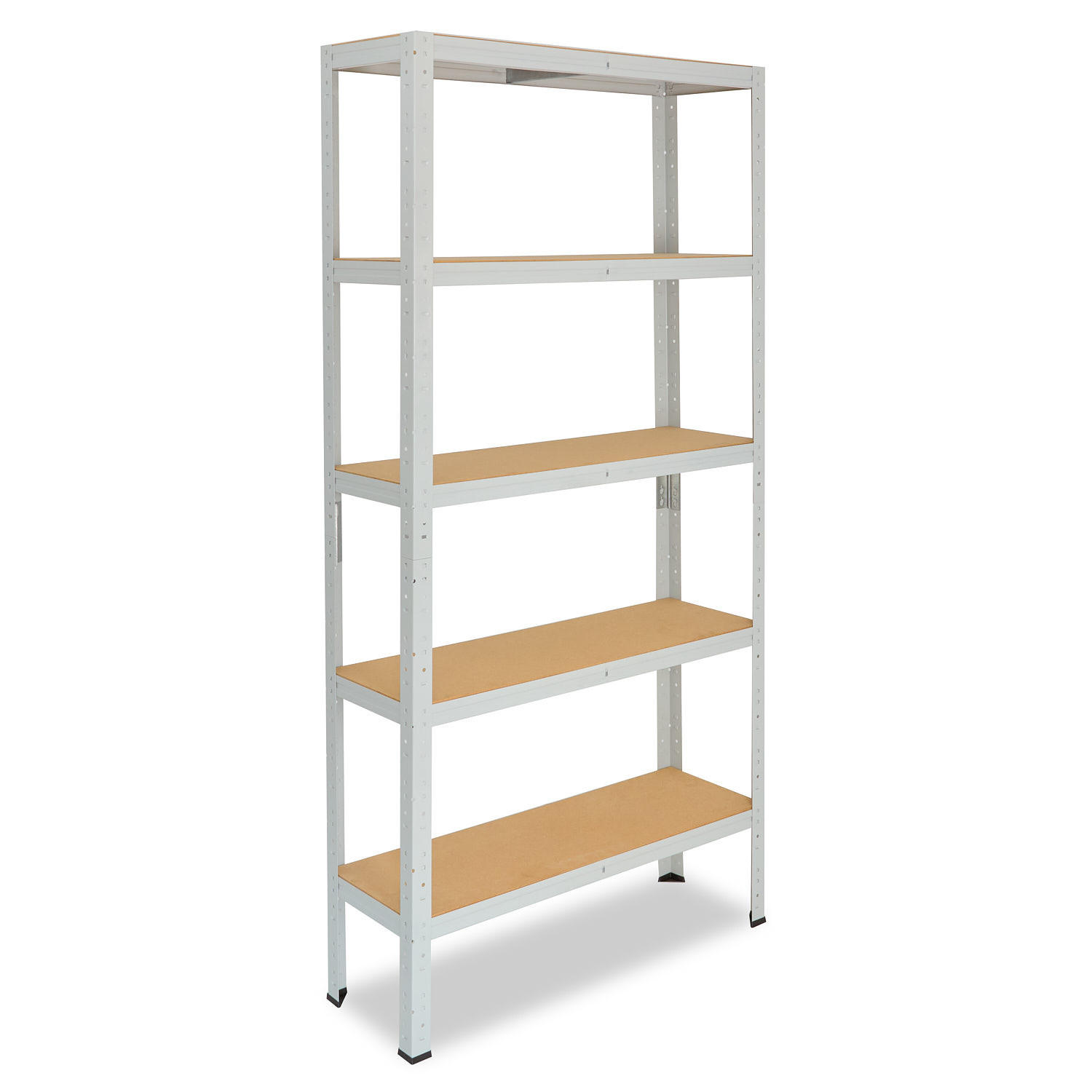 shelfplaza Schwerlastregal Hellgrau 75x180x30 cm