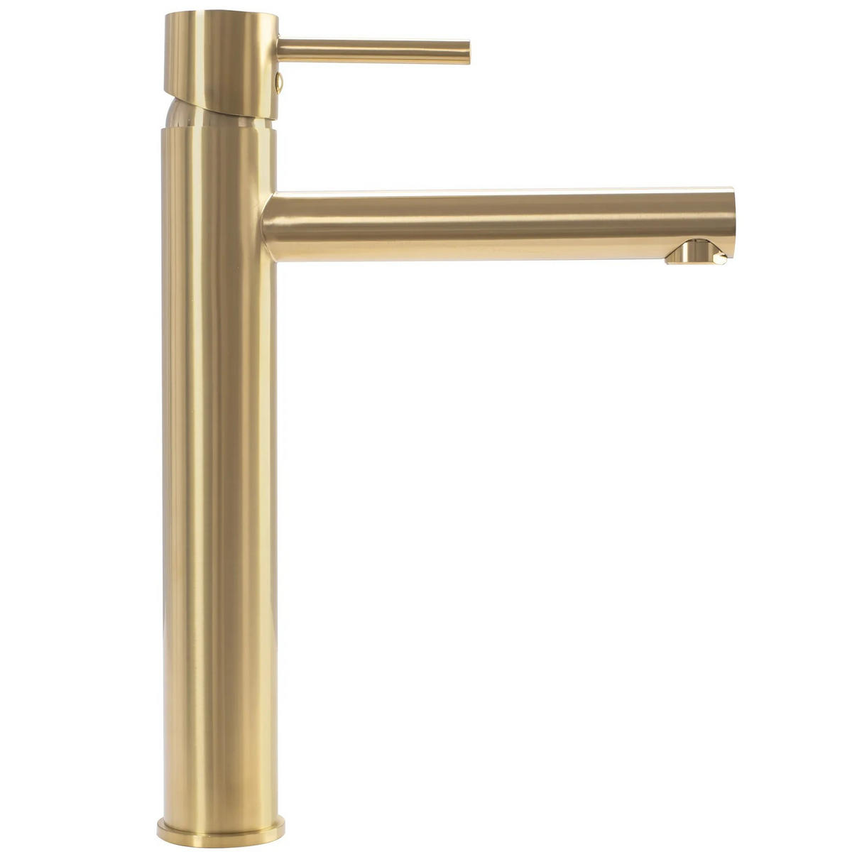 WASCHBECKENARMATUR Rea Tess Brush Gold High - Goldfarben, Metall (4.5/31.5/21.5cm) - REA