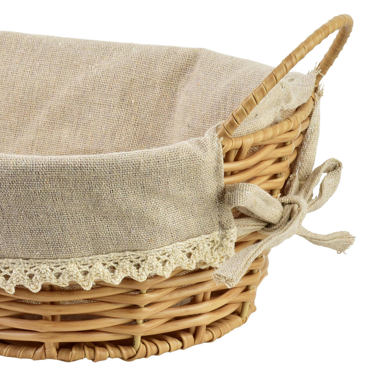 BROTKORB Will Naturfarbe 30x20x10 cm Kunststoff - Naturfarben, Kunststoff (20/10/30cm) - Mondex