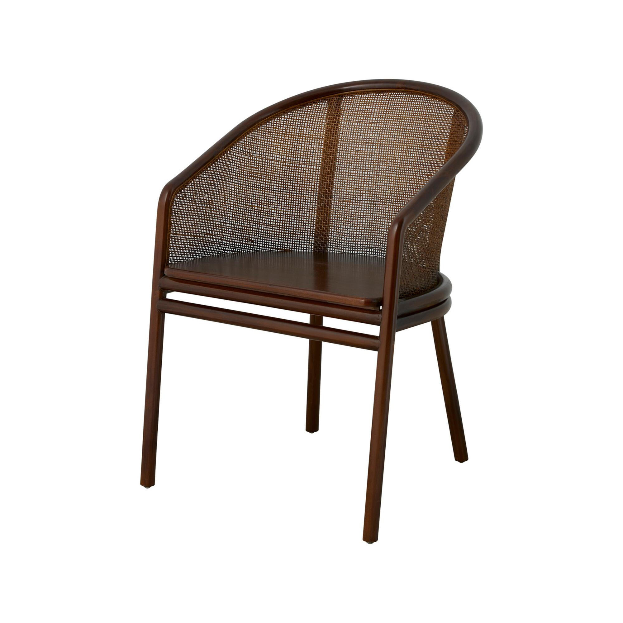 ESSZIMMERSTUHL MOSSO Braun 58x54x77 cm - Braun, Holz (58/77/54cm) - FURNLUX