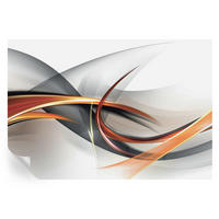 FOTOTAPETE 152x104 cm - Abstrakte Dynamik - Beige, Textil (152/104cm) - Wallfluent