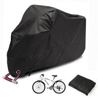 FAHRRADABDECKUNG Wasserdicht 200 x 70 x 110 cm Schwarz - Schwarz, Textil (70/110/200cm)