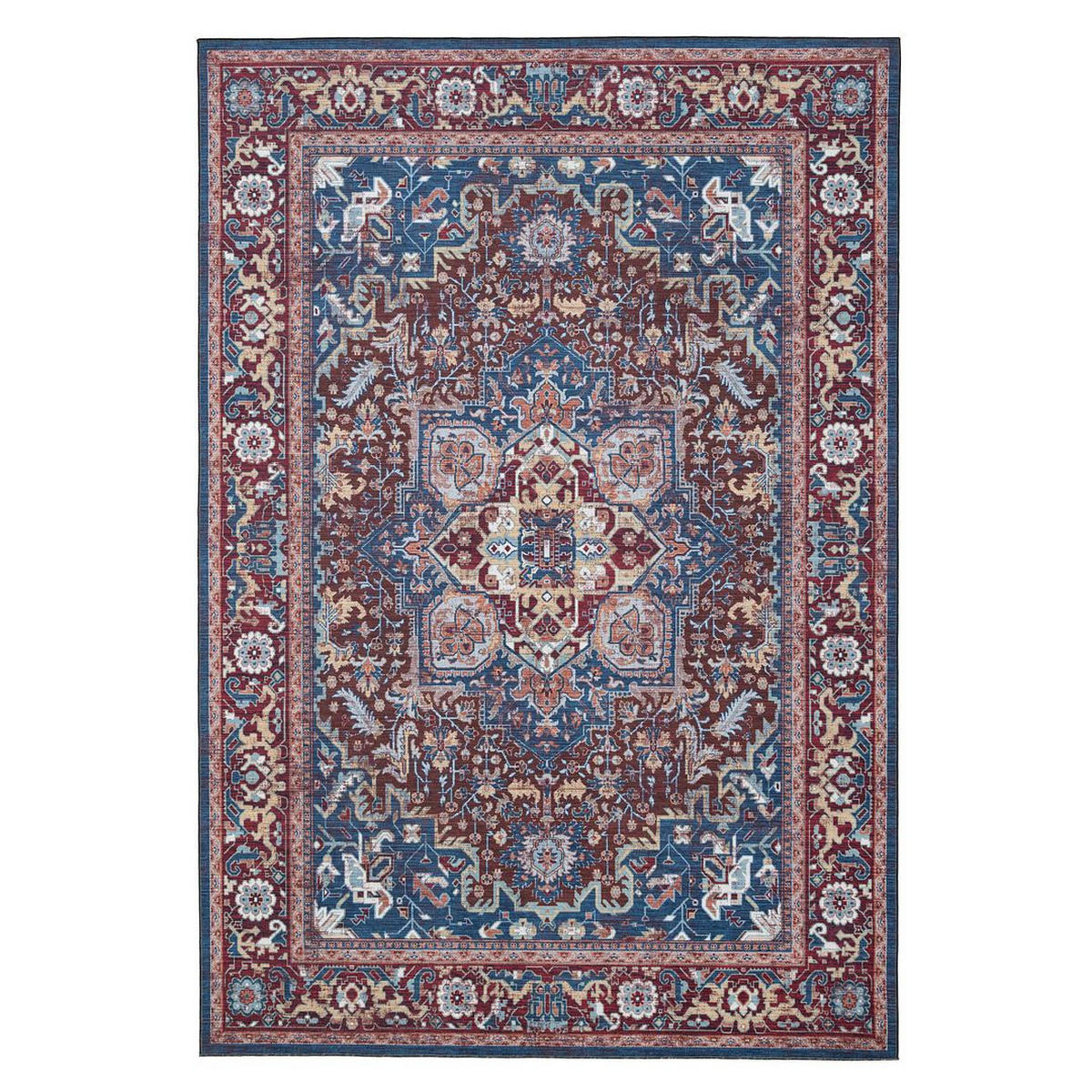 TEPPICH WASCHBAR Verona Bonnie Beige - Beige, Textil (191/279cm) - Kukoon Rugs
