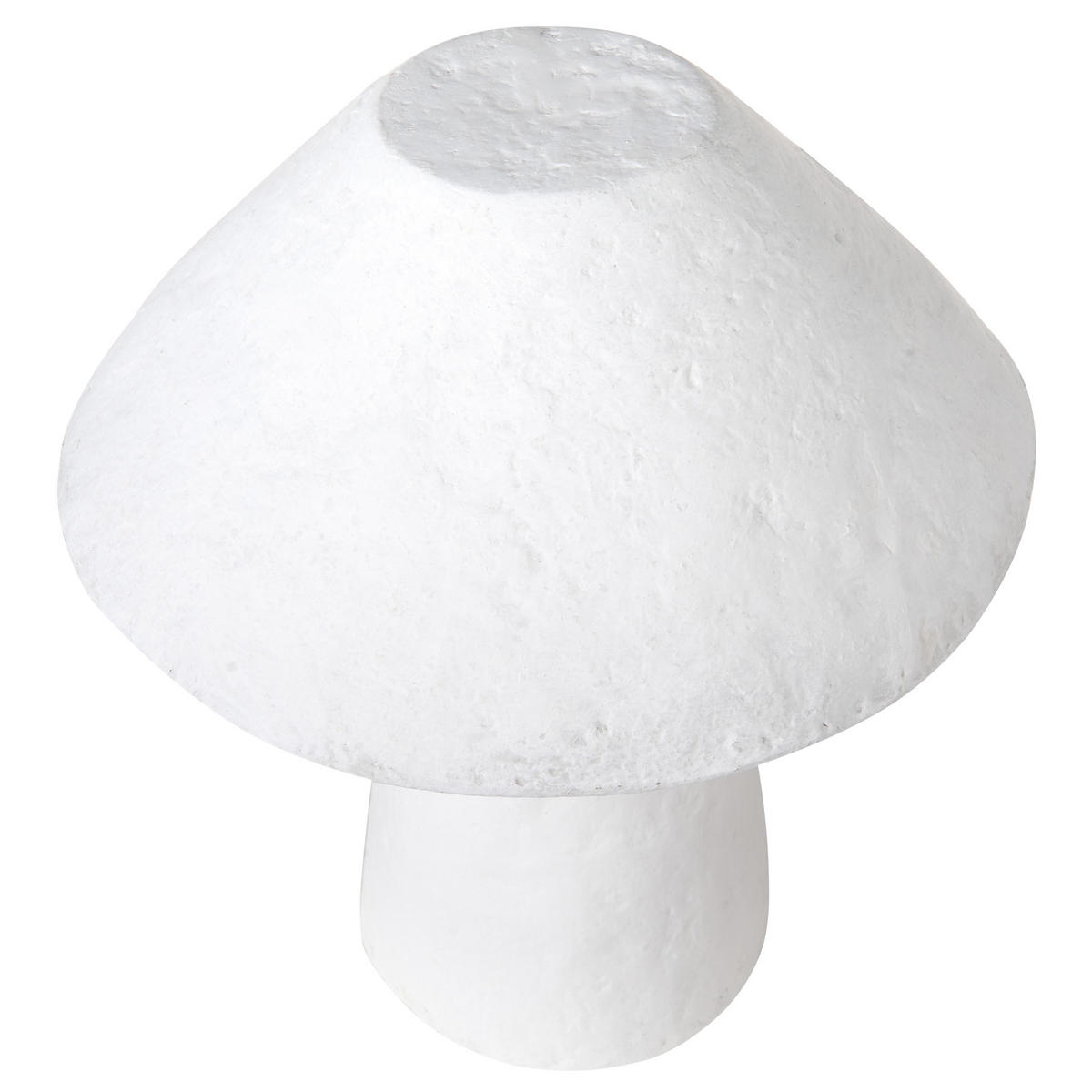 TISCHLEUCHTE Weiß Arroyo - Weiß, Papier (20/20/40cm) - Beliani
