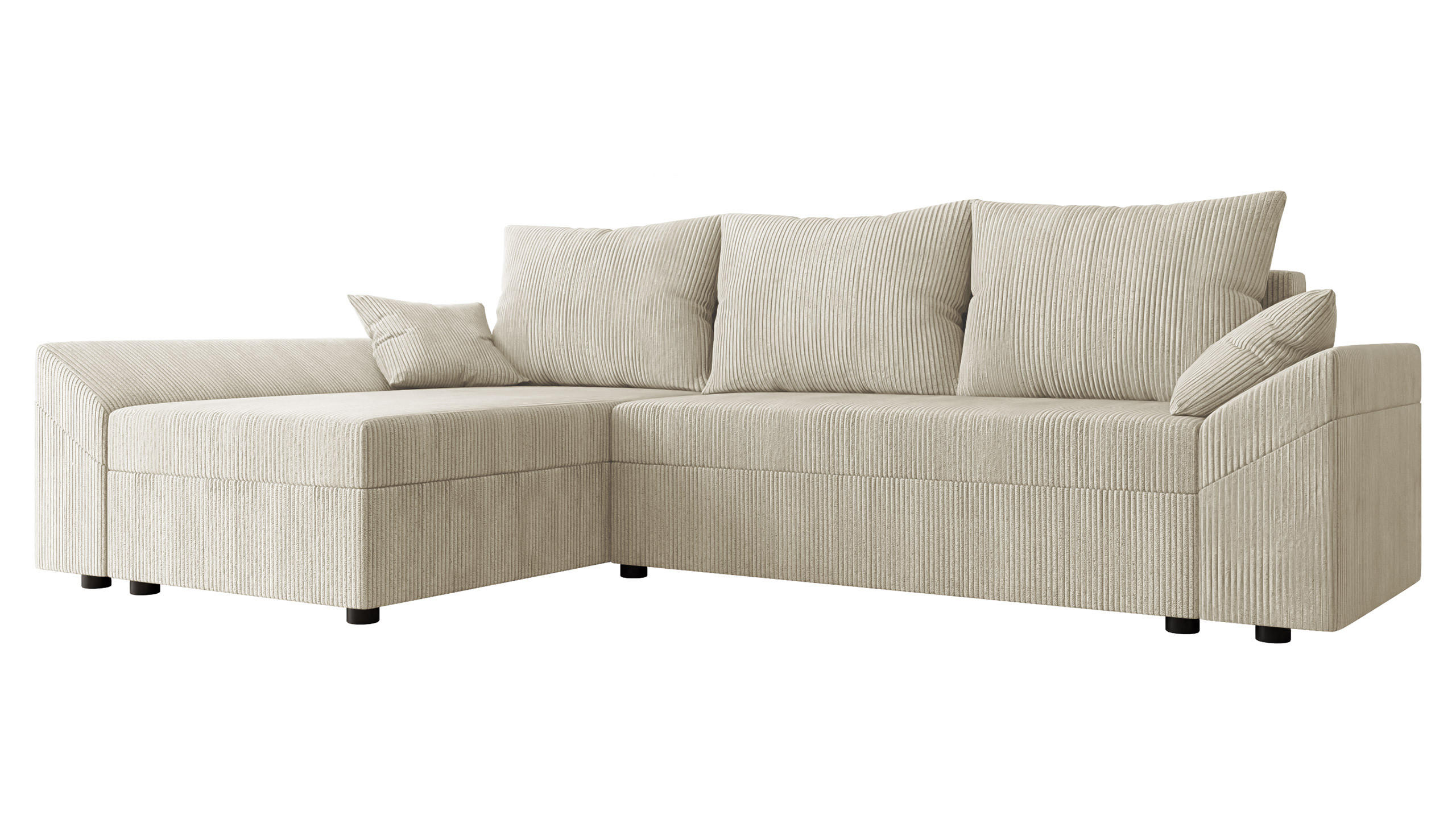 Mirjan24 Ecksofa Natur 240x140 cm