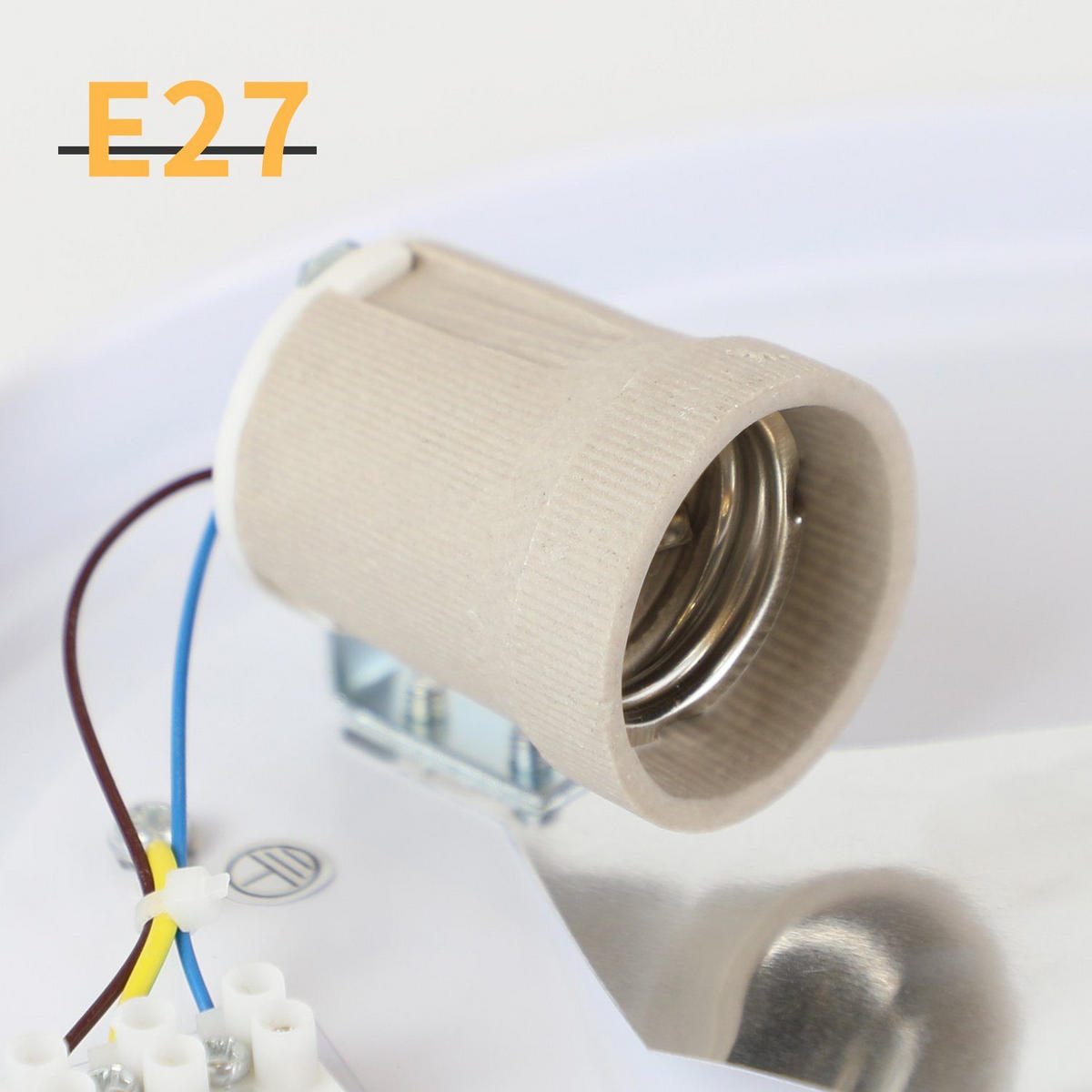 LED-DECKENLEUCHTE Ylrend 30.0/30.0/5.0 cm - Grau, Textil (30/30/5cm) - ZMH